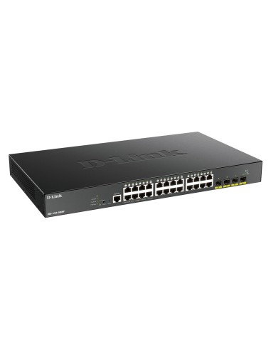D-Link DGS-1250-28XMP Gestito L3 Gigabit Ethernet (10 100 1000) Supporto Power over Ethernet (PoE) Nero