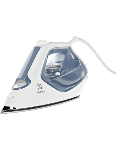 Electrolux E7SI1-4WB Ferro da stiro a secco e a vapore Glissium 2300 W Grigio, Bianco