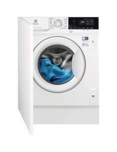Electrolux EW7W474BI lavasciuga Da incasso Caricamento frontale Bianco E