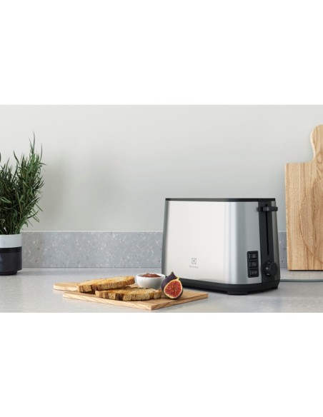 Electrolux E4T1-4ST 2 fetta e 925 W Acciaio inox