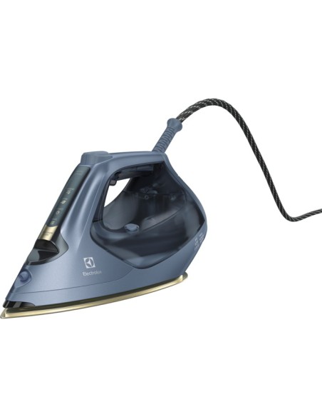 Electrolux E8SI1-6DBM ferro da stiro Ferro da stiro a secco e a vapore 2700 W Blu, Metallico