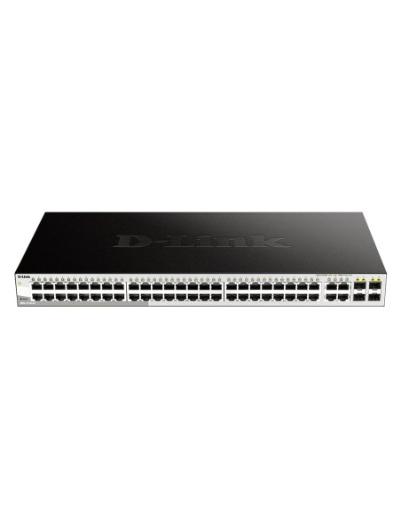 D-Link DGS-1210-52 Gestito L2 Gigabit Ethernet (10 100 1000) 1U Nero