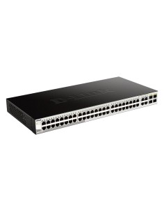 D-Link DGS-1210-52 Gestito L2 Gigabit Ethernet (10 100 1000) 1U Nero 2