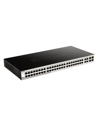 D-Link DGS-1210-52 Gestito L2 Gigabit Ethernet (10 100 1000) 1U Nero
