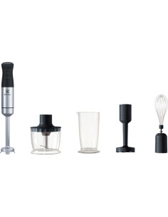 Electrolux E5HB1-8SS Frullatore ad immersione 800 W Nero, Acciaio inox