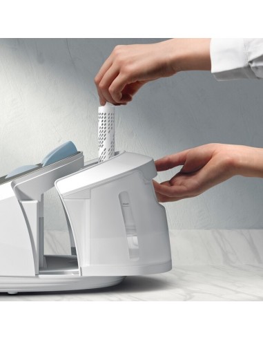 Electrolux E6ST1-6DB 2000 W 1,2 L Piastra RESILIUM Blu, Bianco