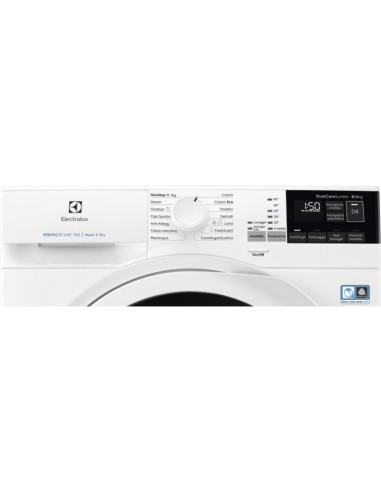 Electrolux EW7W484W lavasciuga Libera installazione Caricamento frontale Bianco E