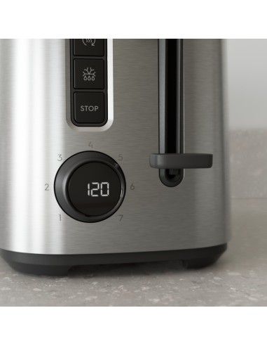 Electrolux 910003704 E5T1-4ST 2 fetta e 800 W Acciaio inox