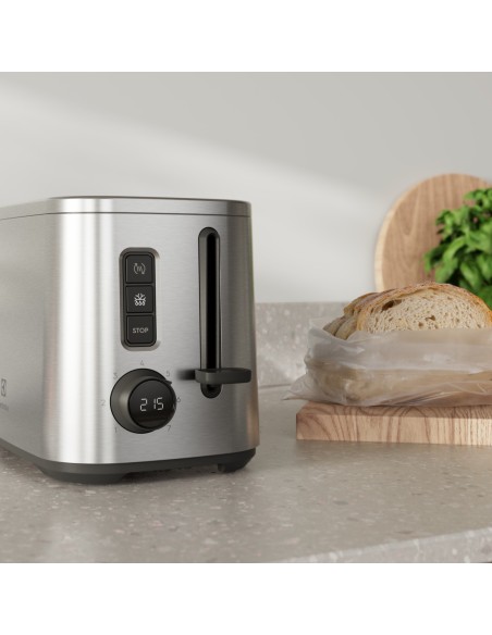 Electrolux 910003704 E5T1-4ST 2 fetta e 800 W Acciaio inox