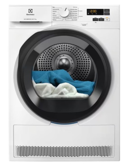 Electrolux EW6H19G asciugatrice Libera installazione Caricamento frontale 9 kg Bianco