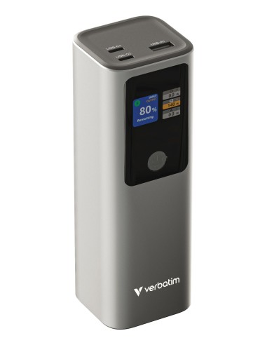 Verbatim 32269 batteria portatile Ioni di Litio 27000 mAh Grigio