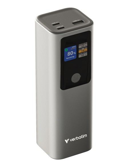Verbatim 32269 batteria portatile Ioni di Litio 27000 mAh Grigio