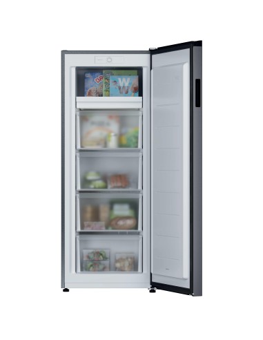 Candy CNUQ2L513EX Congelatore verticale Libera installazione 169 L E Acciaio inox