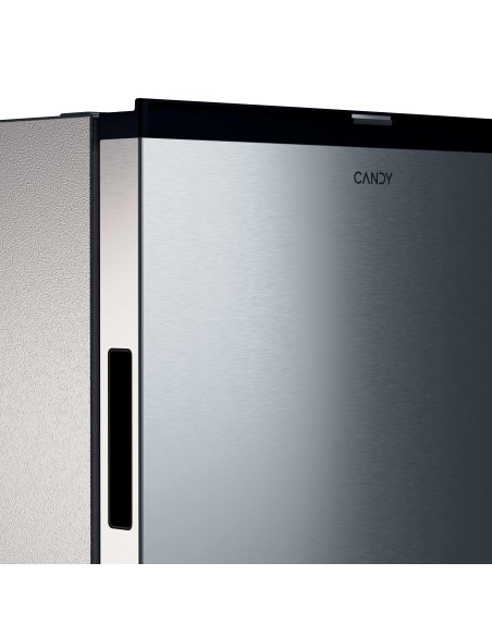 Candy CNUQ2L513EX Congelatore verticale Libera installazione 169 L E Acciaio inox