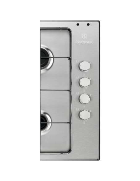 Electrolux EGS6404SX Acciaio inox Da incasso 60 cm Gas 4 Fornello(i)