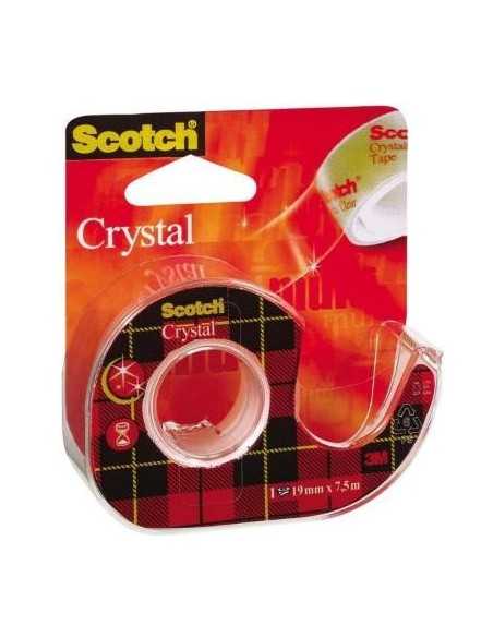 3M Scotch CF12NASTRO TRCRYSTAL60019MMX7 5M CRYSTAL 600-197.5 95763 95763 COLLE E NASTRI ADESIVI
