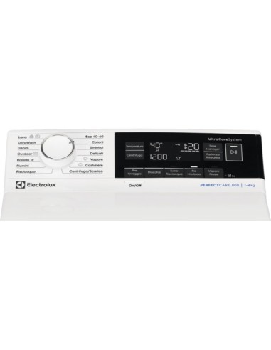 Electrolux EW8T363A lavatrice Caricamento dall'alto 6 kg 1300 Giri min Bianco