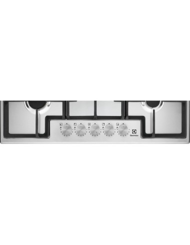 Electrolux EGS75362X Acciaio inox Da incasso 75 cm Gas 5 Fornello(i)