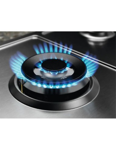 Electrolux EGS75362X Acciaio inox Da incasso 75 cm Gas 5 Fornello(i)