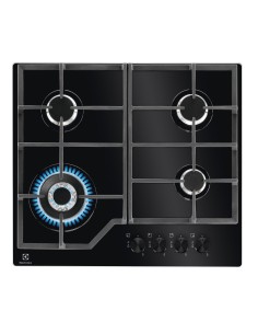 Electrolux EGM6343YAK Nero Da incasso 59 cm Gas 4 Fornello(i)