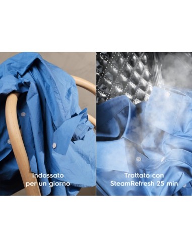 Electrolux EW7W295B lavasciuga Libera installazione Caricamento frontale Blu D