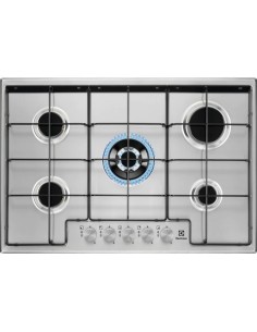 Electrolux EGS7534X Acciaio inox Da incasso 74.5 cm Gas 5 Fornello(i)