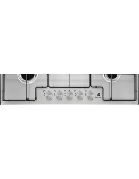 Electrolux EGS7534X Acciaio inox Da incasso 74.5 cm Gas 5 Fornello(i)