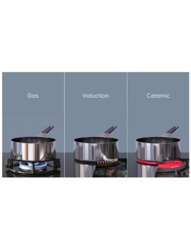 Electrolux LIL83443 Nero Da incasso 80 cm Piano cottura a induzione 4 Fornello(i)