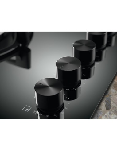 Electrolux EGG75372M Specchio Da incasso 75 cm Gas 5 Fornello(i)