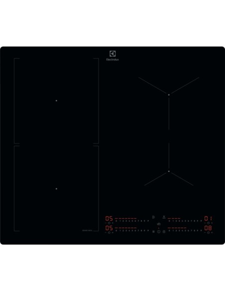 Electrolux Serie 700 KIS62453I Nero Da incasso 58 cm Piano cottura a induzione 4 Fornello(i)