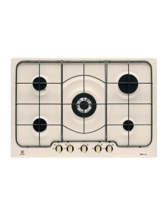 Electrolux RGG 7253 OON piano cottura Sabbia Da incasso 75 cm Gas 5 Fornello(i)