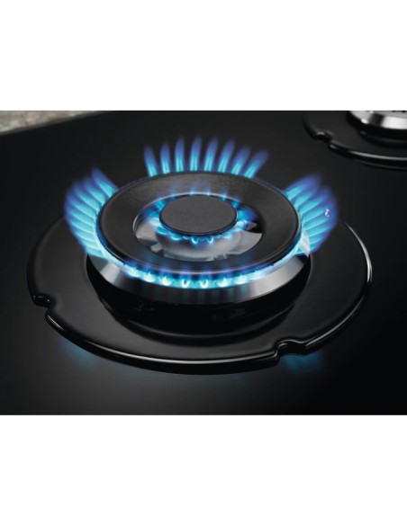 Electrolux EGG75372K Nero Da incasso 75 cm Gas 5 Fornello(i)