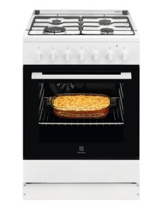 Electrolux LKK620010W Cucina A Elettrico Gas Bianco 2