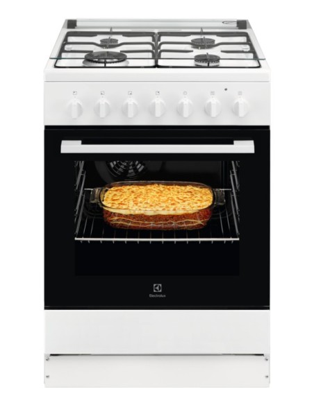 Electrolux LKK620010W Cucina A Elettrico Gas Bianco