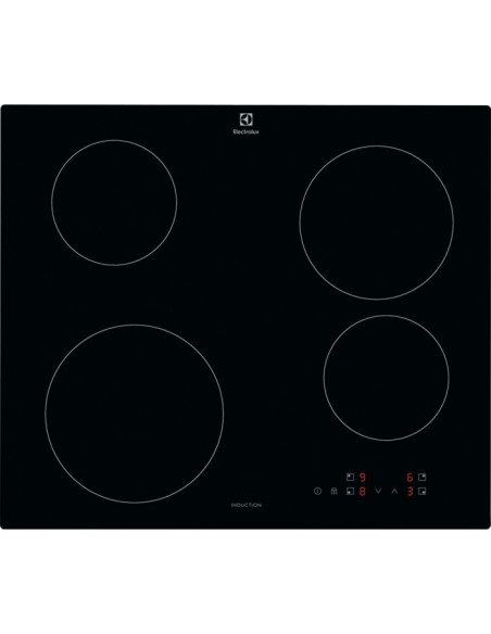 Electrolux Serie 300 EIB60424C Nero Da incasso 59 cm Piano cottura a induzione 4 Fornello(i)