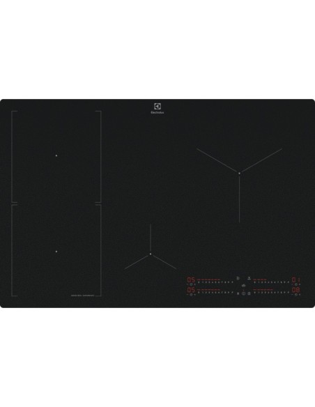 Electrolux Serie 700 KIS82453IZ Nero Da incasso 80 cm Piano cottura a induzione 4 Fornello(i)