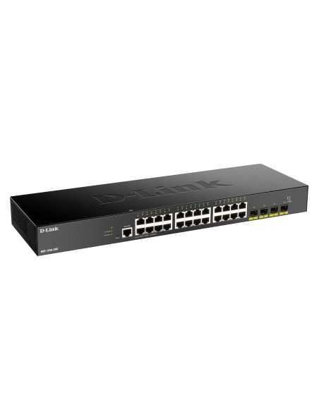 D-Link DGS-1250-28X Gestito L3 Gigabit Ethernet (10 100 1000) Nero