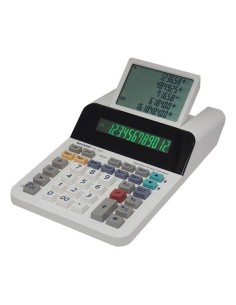 Sharp EL-1501 calcolatrice Desktop Calcolatrice con stampa Multicolore, Bianco 2