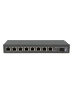 LevelOne GEP-0925 switch di rete Non gestito 2.5G Ethernet (100 1000 2500) Supporto Power over Ethernet (PoE) Nero 2