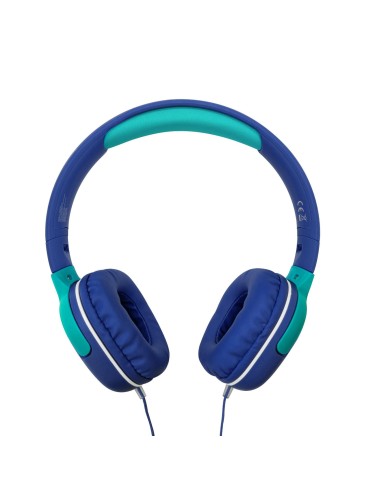 Celly KIDSBEAT2 Auricolare Cablato A Padiglione Musica e Chiamate Blu