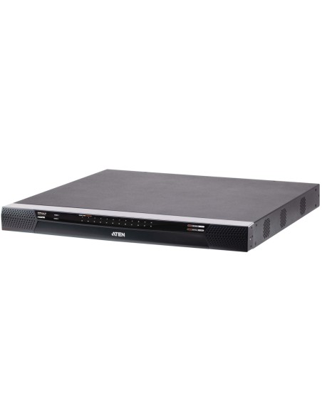 ATEN KN2124VB-AX-G switch per keyboard-video-mouse (kvm) Montaggio rack Metallico