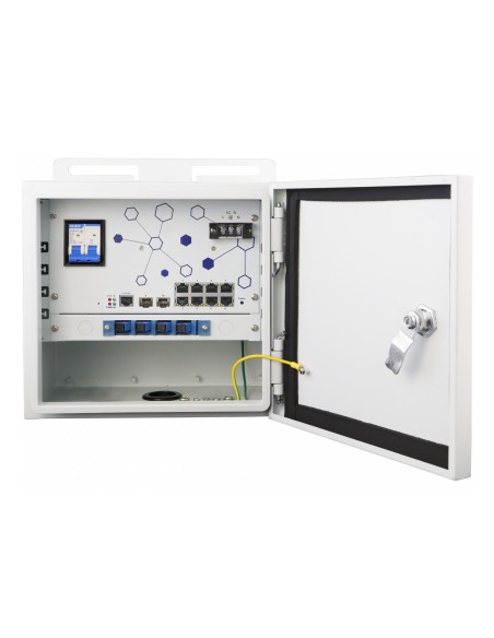 LevelOne OSW-1061 switch di rete Gestito L2 2.5G Ethernet (100 1000 2500) Supporto Power over Ethernet (PoE) Nero