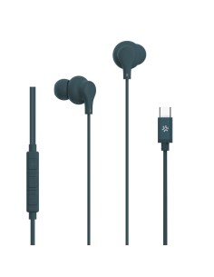 Celly UP1600TYPECBL cuffia e auricolare Cablato In-ear Musica e Chiamate USB tipo-C Blu
