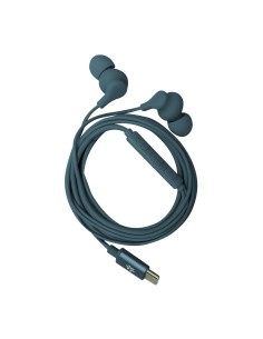 Celly UP1600TYPECBL cuffia e auricolare Cablato In-ear Musica e Chiamate USB tipo-C Blu 2
