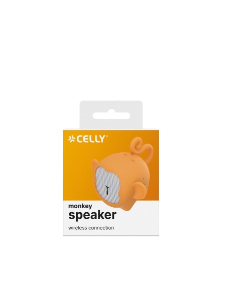 Celly WSMONKEY altoparlante portatile e per feste Altoparlante da festa Giallo 3 W