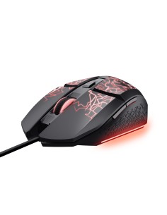 Trust GXT 113 Felox mouse Gaming Mano destra USB tipo A Ottico 6400 DPI 2