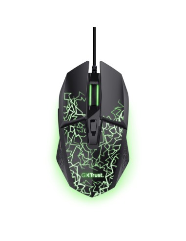 Trust GXT 113 Felox mouse Gaming Mano destra USB tipo A Ottico 6400 DPI