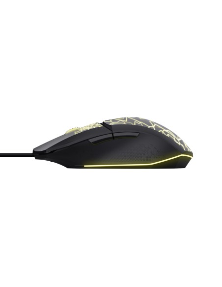 Trust GXT 113 Felox mouse Gaming Mano destra USB tipo A Ottico 6400 DPI