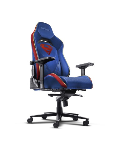 Trust GXT 721SM Ruya Pro Sedia per gaming universale Seduta imbottita Blu, Rosso