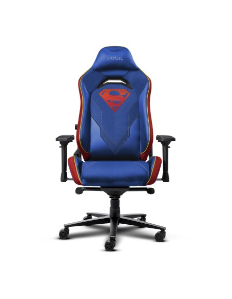 Trust GXT 721SM Ruya Pro Sedia per gaming universale Seduta imbottita Blu, Rosso